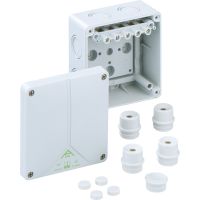 Puszka łączeniowa Abox 060-6 110x110x67 IP65 | 80640701 SPELSBERG POLSKA
