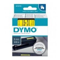 Taśma do drukarek DYMO D1 9mmx7m czarno-żółty | S0720730 DYMO