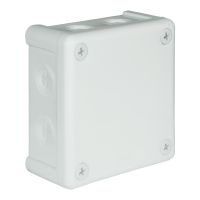 Puszka n/t 98x98x42mm IP55 8-wl z osł. VP 042-01, biała | 61.143 Elektro-Plast Opatówek