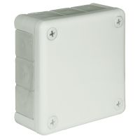 Puszka n/t 118x118x46 IP55 12-wl dł.gum. VP 051-01, biała | 61.153 Elektro-Plast Opatówek