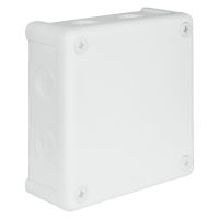 Puszka n/t 118x118x46 IP55 8-wl z osł. VP 052-01, biała | 61.159 Elektro-Plast Opatówek