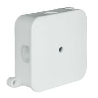 Puszka n/t 88x88x40mm IP44 400V (1 wkręt) pusta VP 061-01, biała | 61.169 Elektro-Plast Opatówek