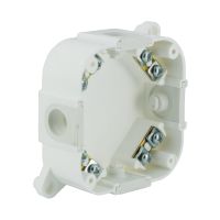 Puszka n/t 88x88x40mm IP44 400V z zaciskami VP 074-51, biała | 61.175 Elektro-Plast Opatówek