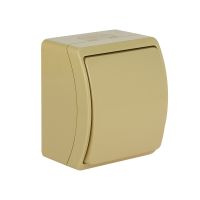Łącznik jednobiegunowy n/t IP44 VW 151-04, Koala, beżowy | 61.304 Elektro-Plast Opatówek