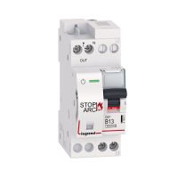 Detektor zwarć łukowych DX3 STOP ARC zintegrowany z wyłącznikiem nadprądowym 1P+N 6000A B13 | 415921 Legrand