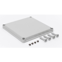 Pokrywa 280x280x30, szara EKO 30-G | 3730096 Fibox