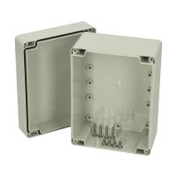 Obudowa 120x160x90, pokrywa szara, IP 67 PC 121609 poliwęglan EURONORD | 7032720 Fibox