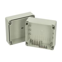Obudowa 120x122x75, pokrywa szara, IP 67 PC 121208 poliwęglan EURONORD | 7032670 Fibox