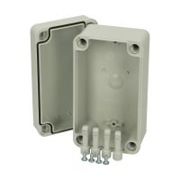 Obudowa 140x80x65, pokrywa szara, IP 67 ABS C 65 G PICCOLO | 8784305 Fibox