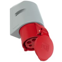 Gniazdo st.32A/400V 5B IP44 bez śrubowe | 125-6TT PCE