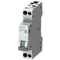 Wyłącznik nadmiarowo-prądowy 230 V 6 kA, 1+N-bieg./1 DU, N z lewej strony C16 | 5SL6016-7KL Siemens