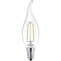 Lampa LED Classic LED Candle ND 2-25W BA35 E14 827 CL | 929001238402 Philips