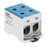 Zacisk uniwersalny, złączka OTL240-2 niebieska 2xAl/Cu 35-240mm2 1000V, MAA2240B10 | MAA2240B10 Morek