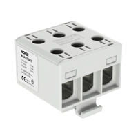Zacisk uniwersalny, złączka OTL50-3x szary 3x1xAl/Cu 1,5-50mm2 1000V MAA1350A10 | MAA1350A10 Morek