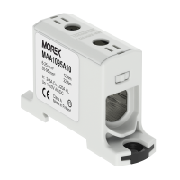 Zacisk uniwersalny, złączka OTL95 szara, 1xAl/Cu 6-95mm2 1000V, MAA1095A10 | MAA1095A10 Morek