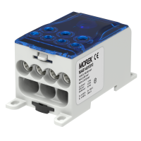 Blok rozdzielczy OJL400A in1xAl/Cu240 out 4x35/3x50mm2, niebieski MAB1401B10 | MAB1401B10 Morek