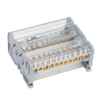 Blok dystrybucyjny Moblock 4P 125A-11 2x35+2x25+7x6mm2 MAB4125A18 | MAB4125A18 Morek