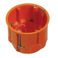 Puszka p/t PK60 LUX 68x60mm, głęboka, IP30, pomarańczowa | A.0044LP PAWBOL SPÓŁKA AKCYJN