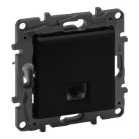 Gniazdo RJ45 Kat. 6 UTP czarny Niloe Step | 863567 Legrand