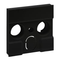 Plakietka TV-RD-SAT z przesłona 30mm, czarna, Niloe Step | 863584 Legrand