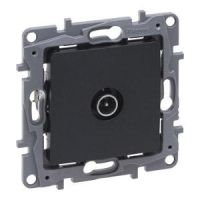 Gniazdo TV (męskie) zakończeniowe 10 DB antracyt, Niloe Selection | 762255 Legrand