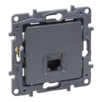 Gniazdo RJ45 Kat. 6 UTP stal, Niloe Selection | 762373 Legrand