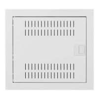 Rozdzielnica n/t RN 1x12 MULTIMEDIA drzwi metalowe białe, MSF RN 1x12 MULTIMEDIA | 2011-11 Elektro-Plast Nasielsk