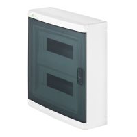 Rozdzielnica ELEGANT RN 2x12 PE+N, dymny, IP40 | 2425-01 Elektro-Plast Nasielsk