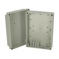 Obudowa 255x180x100, pokrywa szara, IP 67 PC 200/100 HG poliwęglan MNX | 6011327 Fibox