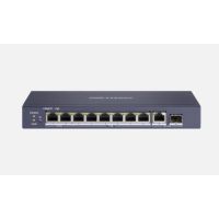 Niezarządzalny switch Hi-PoE DS-3E0510HP-E warstwy 2 (L2), posiadający 6 portów× gigabit PoE, 2 port | 301801513 Hikvision Poland