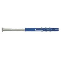 Kołek ramowy FF1 poliamidowy 8x80mm z lejkiem, wkręt ocynk galwaniczny (opak 50szt) | R-FF1-N-08L080 Rawlplug