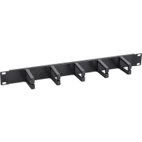 Organizer kabli poziomy plastikowy 1U | RAOK-1P Pulsar