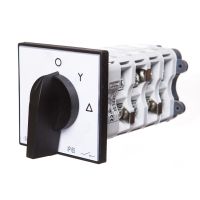 Łącznik krzywkowy ŁUK 100-22 gwiazda-trójkąt IP-65 | 910722 Elektromet