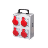 Rozdzielnica RPK-3 IP-44-wyposażona w okablowanie do podłączenia zabezpieczeń | 940074 Elektromet