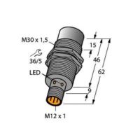 Czujnik indukcyjny NI30U-EM30WD-AP6X-H1141 | 1634822 Turck