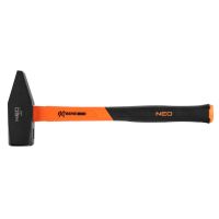Młotek ślusarski 2000 g, trzonek z włókna szklanego | 25-149 NEO TOOLS