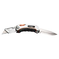 Nóż z ostrzem trapezowym składany | 63-710 NEO TOOLS