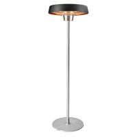Promiennik stojący 1000W/2000W, aluminiowy, IP34, element grzejny halogen lamp, wysokość 2.1m | 90-036 NEO