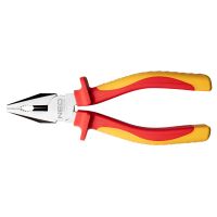 Szczypce uniwersalne 1000 V NEO wykonane zgodnie z normą DIN 5746. Atestowane do pracy pod napięcie | 01-240 NEO TOOLS