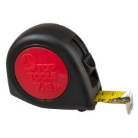 Miara zwijana stalowa 7.5 m x 25mm | 27C318 TOP TOOLS