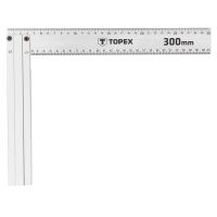 Kątownik budowlany aluminiowy 300x175 mm | 30C363 TOPEX