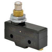 Wyłącznik krańcowy, z długim trzpieniem, ze zderzakiem 1×CO, 15A/250V AC, IP00 | LS15GQ-B Tracon