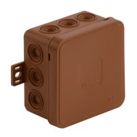 Puszka n/t V7 100x100x41mm IP54 12-wl. Klik z osłab. biała elastyczna | 037-01 Viplast