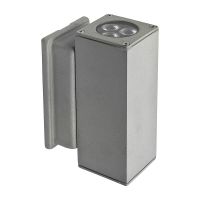 Oprawa naścienna TORRE 2x3LED CREE 45st 230V 6W IP44 WW | SLI003010WW_SILVER Wojnarowscy