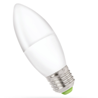 Lampa LED 6W 540lm NW 4000K E27 230V świeczka matowa Spectrum | WOJ+14352 Wojnarowscy