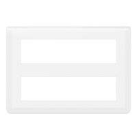 Ramka 2x8 modułowa pozioma, biały, Mosaic | 078837L Legrand