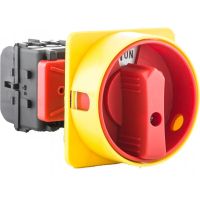 Łącznik 0-1 16A 3P żół./czer. Duże 3 x kłódka TABLICOWY IP54 | ML016.3-TB/RG5 PCE