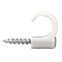 Zestaw- klips wkręcany 18-22mm biały (opak. 50szt) | 2190041 Schneider Electric