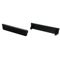Zaślepka bez otworu czarna EC-PROFIL do profilu SOLIS GXLP719 | 12-0132-01 LED Labs
