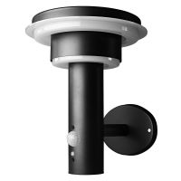 Oprawa zewnętrzna ENDURA STYLE SOLAR DOUBLE CIRCLE Wall Double Circle 6W BK | 4058075392724 Ledvance